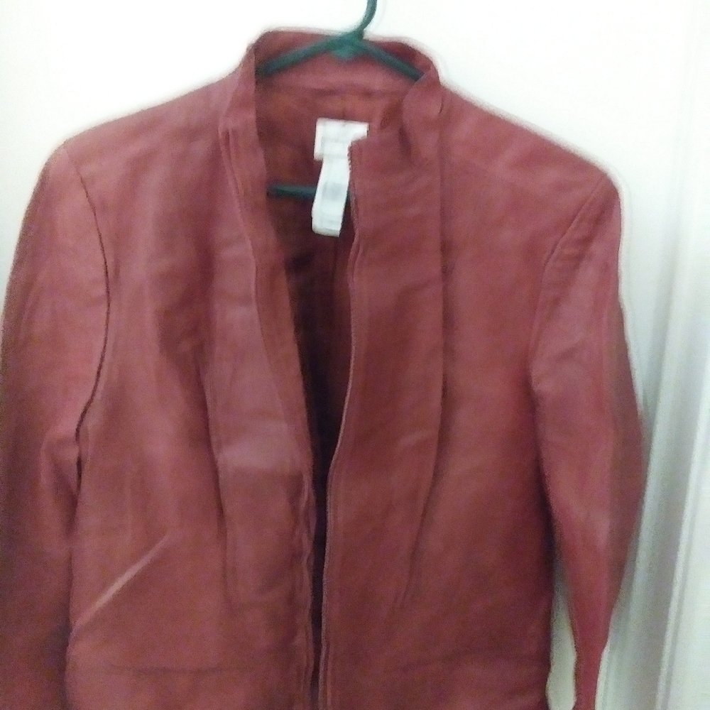 Leather jacket